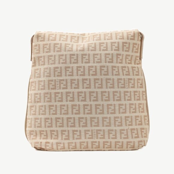 Fendi Beige Tortora & Pietra Zucchino Piatta Crossbody - Picture 4 of 14